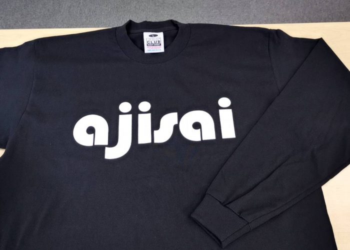 AJISAI Tシャツを半袖と長袖、社員用で作りました